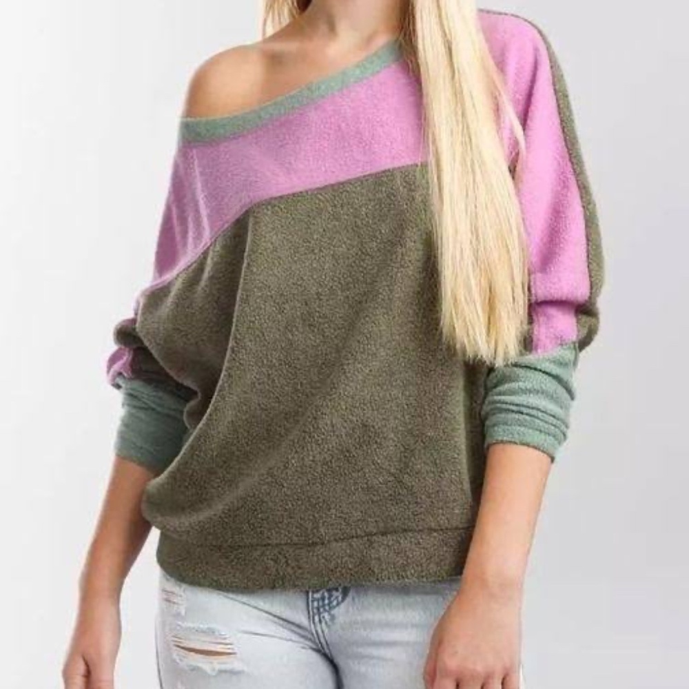 Free People Fleece Pullover